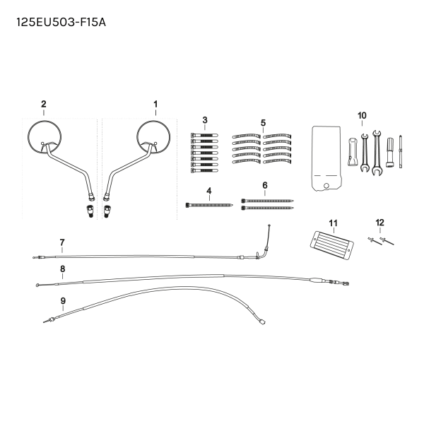 THROTTLE CABLE