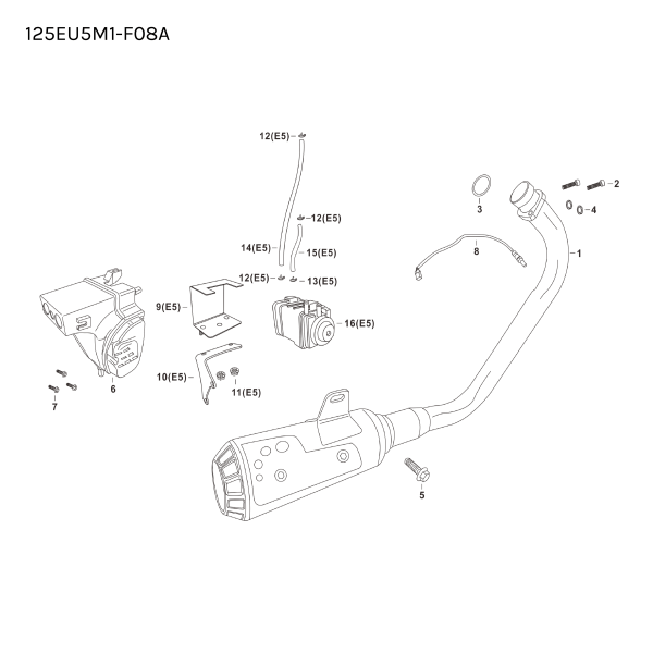 CONNECTING PLATE - CARBON CANISTER BRACKET