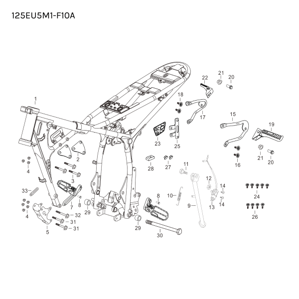 ENGINE BRACKET - UPPER