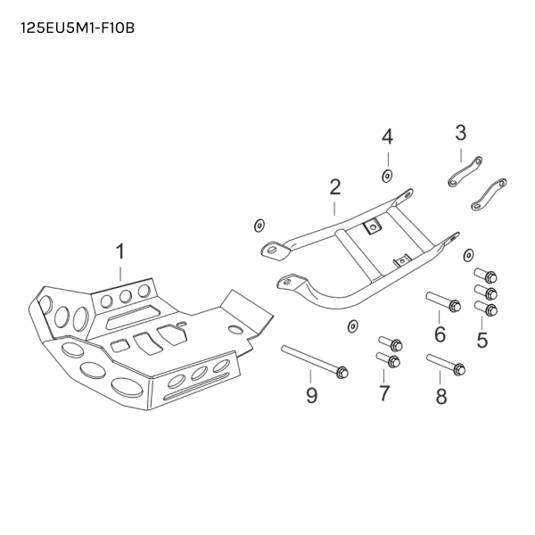 BRACKET - BRAKE CALIPER - FRONT