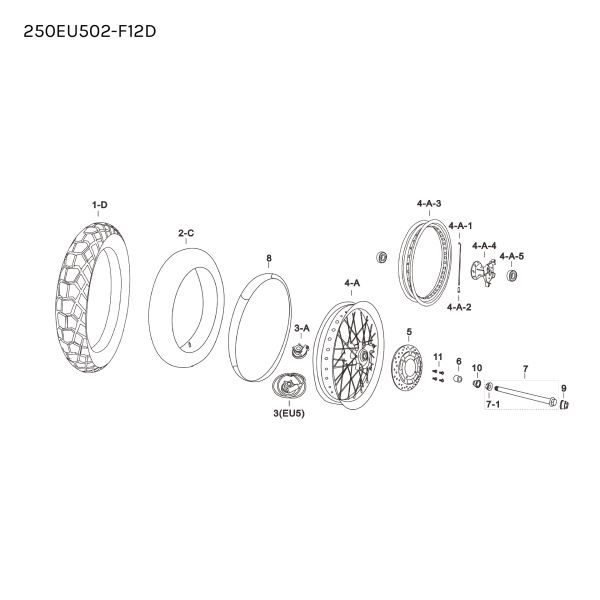 TYRE - 120/90x18 823 - FRONT