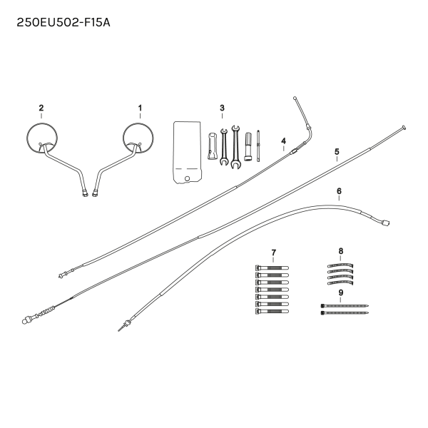 CABLE TIES - 200x4.8