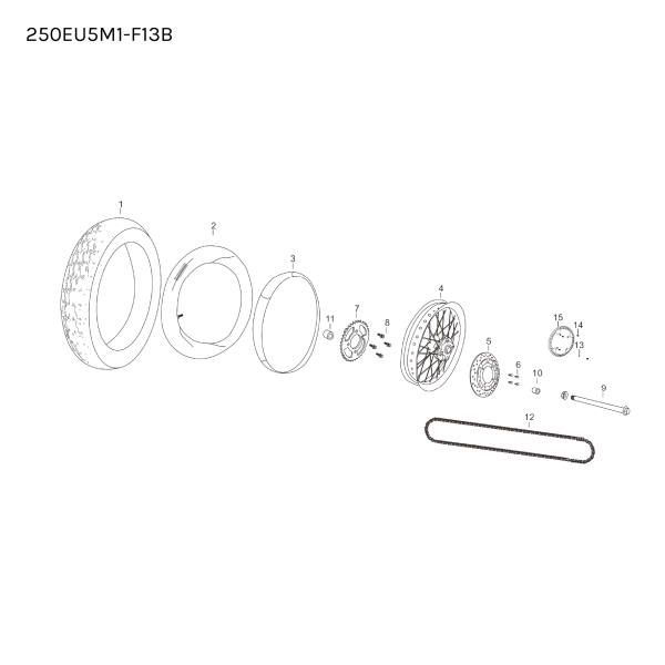 TYRE - 130/80-18 65P