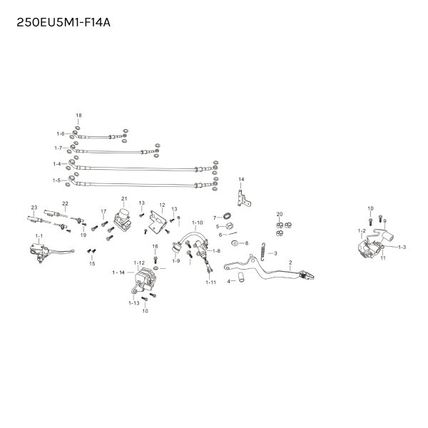 MASTER CYLINDER - REAR - ?13.5MM