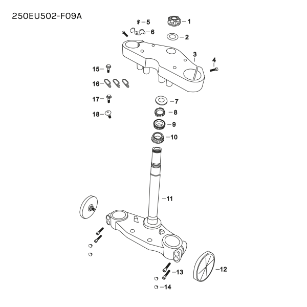 YOKE - BOTTOM - BLACK